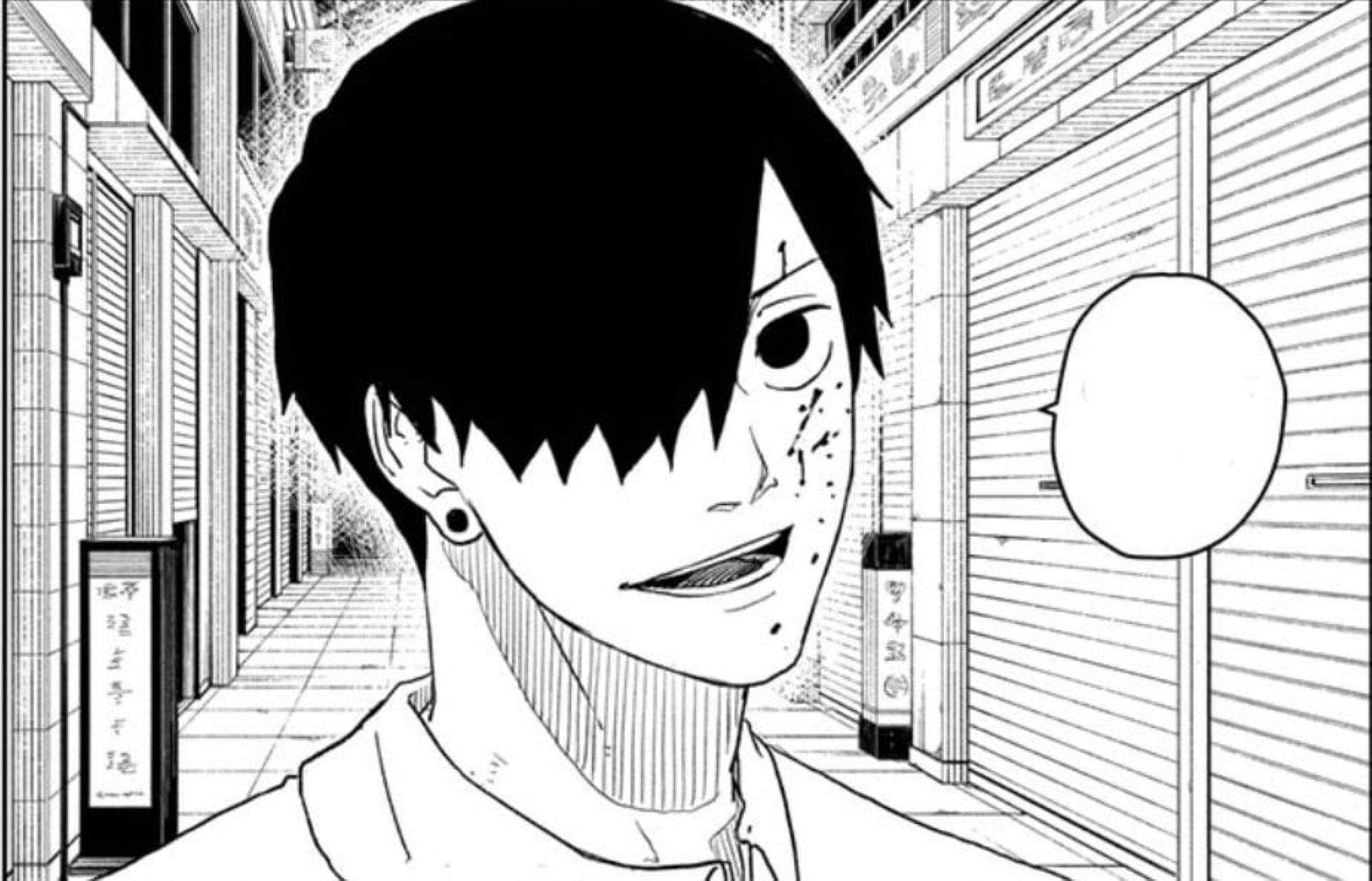 Azami, as seen in the manga (Image via Shueisha)